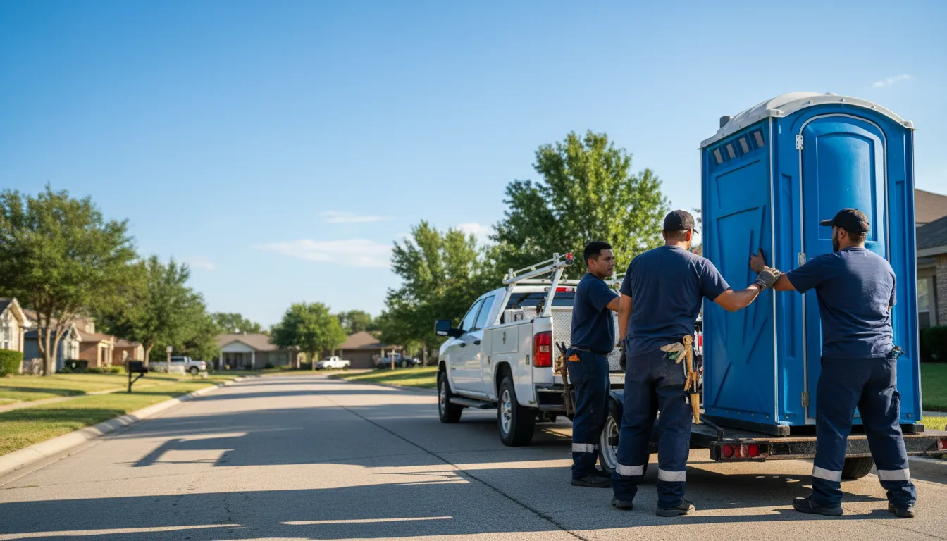 Portable Toilet Rental in Vinemont, AL near me